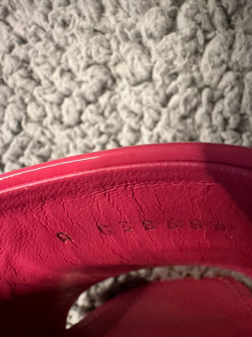 CHANEL Bright Pink Patent Leather Slide Mules - Picture 12 of 12